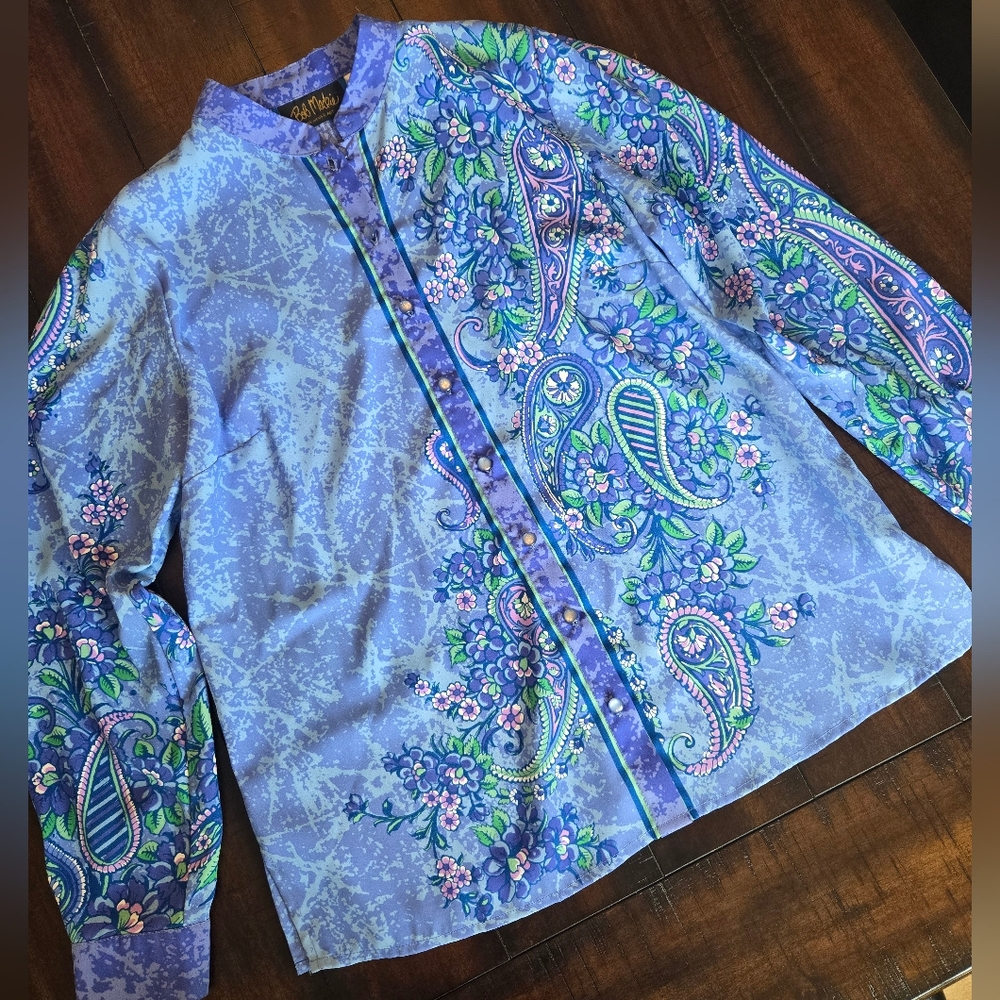 Bob Mackie Long Sleeve Blouse